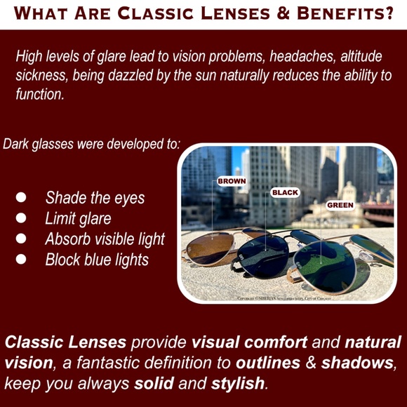 Genuine Glass BLACK Classic Premium Pilot Aviator Sunglasses Ultra Clarity 60mm - Picture 12 of 16